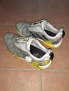 adidas ゴルフシューズ グレー/イエロー