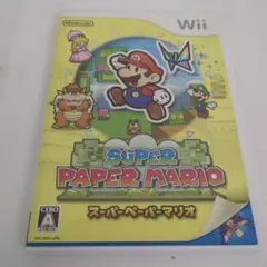 【お417】wiiスーパーペーパーマリオ