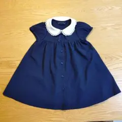 CHOPIN deux ワンピース 90cm ネイビーのサムネイル