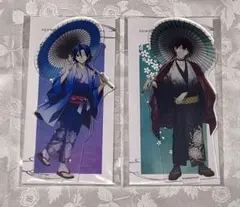 弱虫ペダル 真波山岳 荒北靖友 アクリルスタンド 番傘 和服