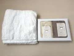 UCHINO しあわせタオル フェイスタオル2点+奇跡のタオル バスタオル1点