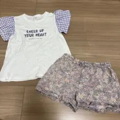 120 女の子　子供服　半袖　Tシャツ　ショートパンツ　夏服　まとめ売り