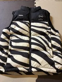 C*y様 FCRB fc real bristolダウンベスト SOPH ゼブラ