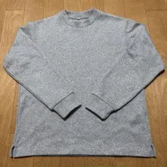 UNIQLO ソフトニットフリースクルーネックT Mサイズ（メンズ）