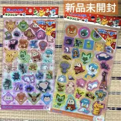 新品　キラッとシール　ホログラム　キラキラ　Pokémon　ポケモン　まとめ売り