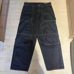 GAP バギーカーペンターデニム ストライプ 36 32 - メルカリ
