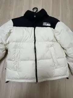 FIRSTDOWN ファーストダウン リバーシブル ダウン ジャケット 白 黒