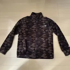 new balance フリースジャケット カモフラージュ