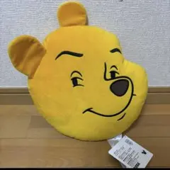 くまのプーさん クッション フェイス型 ファニーフェイス ディズニー