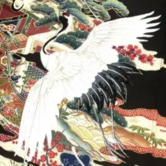 アンティーク 正絹 絽 五つ紋黒留袖 波と宝帆船 - メルカリ