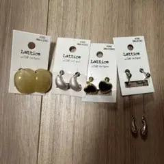 lattice イヤリング4点セットのサムネイル