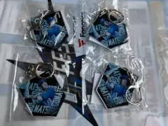 松本剛 北海道日本ハムファイターズガチャ アクリルキーホルダー 4個セット