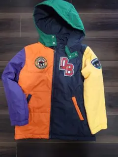 DOUBLE.B フード付きダウンコート　中綿