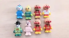 アンパンマン ブロックラボ 人形 8体 8個セット