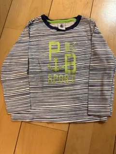 Petit Bateau ストライプ Tシャツ 4ans プチバトー