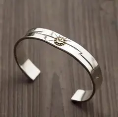 シルバーバングル　925刻印 インディアンジュエリー　ブレスレット アクセサリー