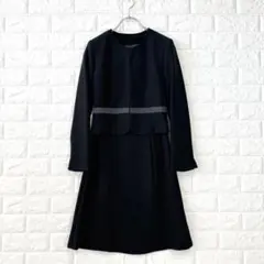 Petitjo Style/P3/黒/フォーマルワンピース/ノーカラージャケット