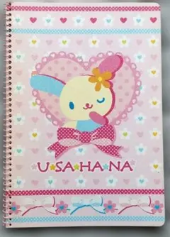 ウサハナ ノートサンリオUSAHANA2004平成レトロ激レア