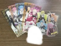 Re:ゼロから始める異世界生活 クリアステッカー クリアしおり 10点 リゼロ