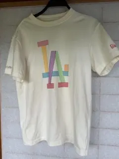 New Era LAロゴ 半袖Tシャツ ホワイトのサムネイル