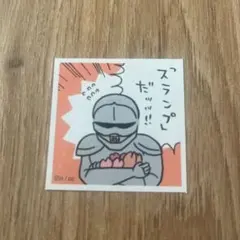 ちいかわ　鎧さん　ステッカー　シール