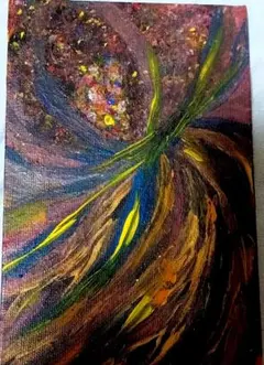 か*け様 風景画　アクリル絵画　希望を掴む樹 風景画 アクリル絵画 希望を掴む樹 - メルカリ