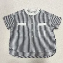 nous ノウズ　半袖ストライプシャツ 80 キムラタン