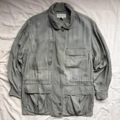 【90s】BANANA REPUBLIC レーヨン サファリジャケットのサムネイル