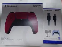 Sony DualSenseワイヤレスコントローラー(HORI製充電ケーブル付)