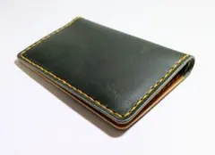 訳有　姫路レザー　オイルレザー　レザー　牛革　本革　革　カードケース　名刺入れ