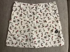 JUN&ROPE ゴルフ レディース スカート 総柄 M