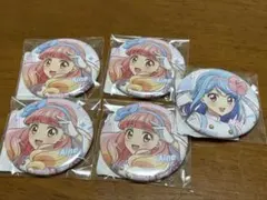 アイカツ DMMスクラッチ くじ 友希あいね 湊みお 缶バッジ セット