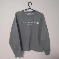 【値下げしました】TOMMY HILFIGER グレー トレーナー