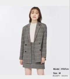 GU ジーユー ダブルブレストジャケット M