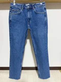 美品 ZARA MAN ワイド ストレート デニム メンズ