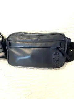 コーチ レザー ショルダーバッグブラック極美品　最終お値下げ‼️