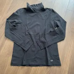 crocodileブラック タートルネック Tシャツ