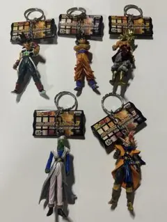 平成レトロ】ドラゴンボールGT ハイクオリティキーホルダー 5体セット