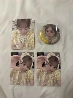CUTIE STREET 古澤里紗 缶バッジ トレカ セット