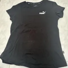 PUMA ブラック 半袖Tシャツ Lサイズ
