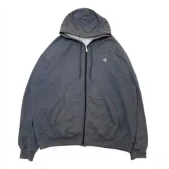00s- チャンピオン ECO フルジップ パーカー 古着 メンズ XXL