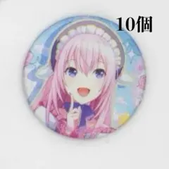 プロセカ グリッター缶バッジ 43B 巡音ルカ