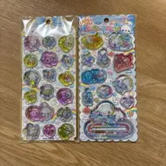 [新品未開封]ぷくぷくあわわちゃん ウォーターインシール 2点セット