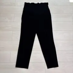 ユニクロ 黒いマタニティパンツ ウエストゴム Lサイズ
