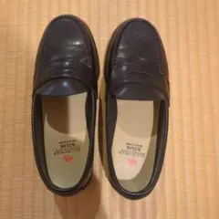 HARUTA KIDS ブラックローファー 22センチ