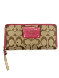 COACH ロング ジップ アラウンド ウォレット