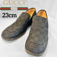 GUCCI グッチ GGキャンバス レザー ベルクロ スニーカー 42.5E - メルカリ