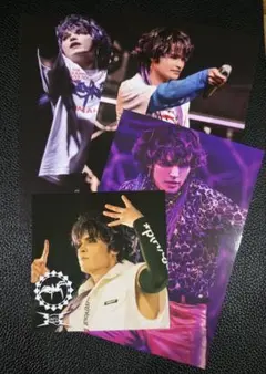 与那嶺瑠唯 ポストカード スクエアブロマイド 4枚セット RAMPAGE 限定