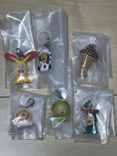 こびとづかん めじるしマスコット 全6種セット　コンプリート　ガチャ