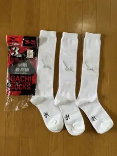 ミズノ GACHI ソックス 3足組 26-29cmのサムネイル